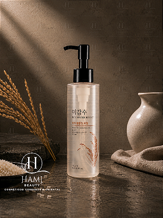The Face Shop Rice Water Bright Rich Cleansing Oil - Óleo de Limpeza Facial Coreano 150ml