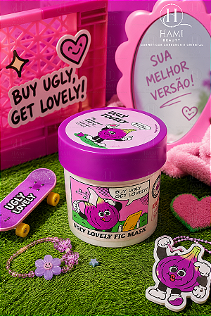 UGLY LOVELY Fig Mask - Máscara Facial Esfoliante e Purificante com Figo 100ml