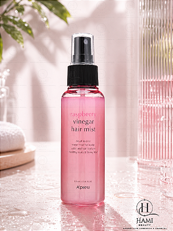 A'PIEU Raspberry Vinegar Hair Mist – Bruma Capilar Refrescante com Vinagre de Framboesa 105ml