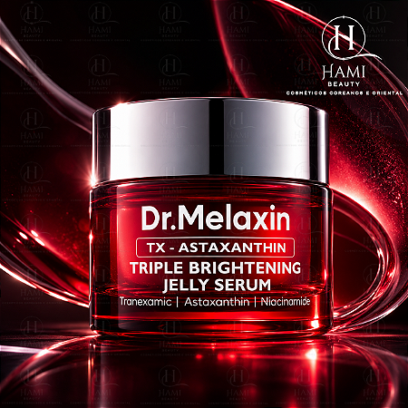 DR. MELAXIN TX-Astaxanthin Triple Brightening Jelly Serum – Sérum Facial Jelly com Ácido Tranexâmico, Astaxantina e Niacinamida 50ml
