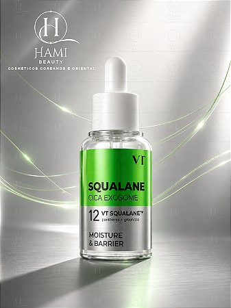 VT Squalane Cica Exosome Moisture & Barrier Serum – Sérum Hidratante com Esqualano e Exossomas de Centella 30ml
