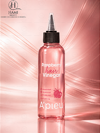 A'PIEU Raspberry Hair Vinegar – Vinagre Capilar de Framboesa para Brilho e Equilíbrio dos Fios 200ml
