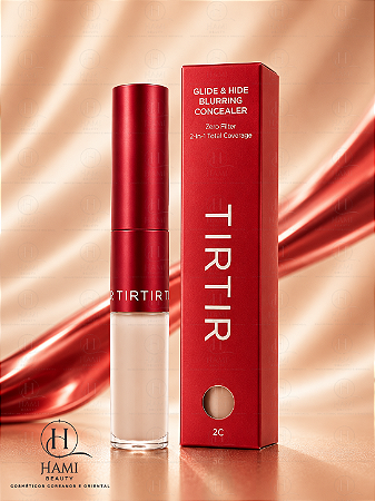 TIRTIR Mask Fit All-Cover Dual Concealer 2C – Corretivo Líquido de Alta Cobertura 4,5g