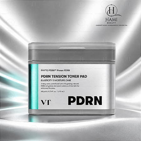 VT PDRN Tension Toner Pad – Pads Tonificantes com Phyto PDRN™ e Panax PDRN para Elasticidade e Hidratação 60 Pads / 170ml