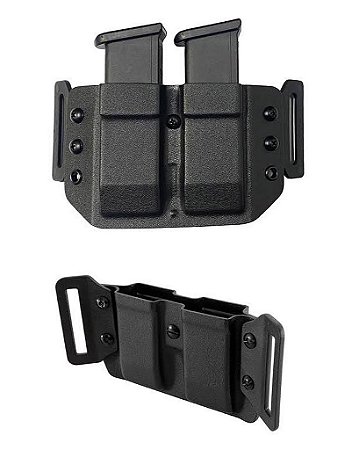Porta carregador duplo externo Kydex Glock