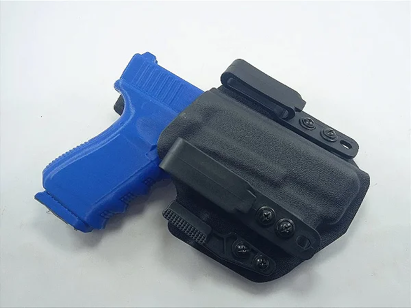 Coldre velado clipe duplo Glock G19, G25, G25 (lanterna)
