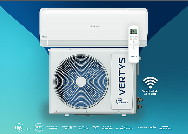Ar Condicionado INVERTER 9000 Btu - Wi Fi