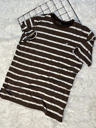 Camiseta Básica Listrada Premium Brooksfield