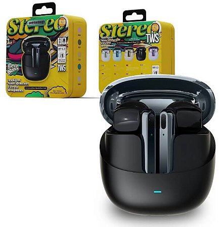 FONE SEM FIO BLUETOOTH TWS PEINING DEEP BASS PEI-EP104