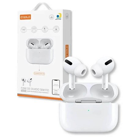 FONE SEM FIO BLUETOOTH TWS AGOLD PRO EARPODS FN-BT3