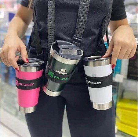 ALÇA/CORDA P/ COPO STANLEY BORDADO