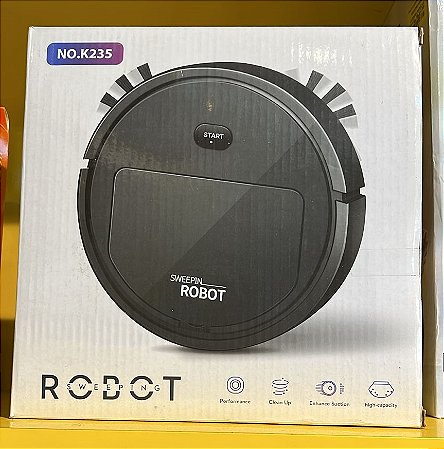 ROBO ASPIRADOR AUTOMATICO DOMESTICO RECARREGAVEL K235