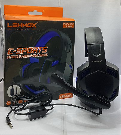 FONE COM FIO GAMER LEHMOX LEF-1213 HEADSET PS4/XONE