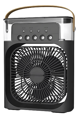 VENTILADOR UMIDIFICADOR DE MESA F001 (PODE COLOCAR GELO)