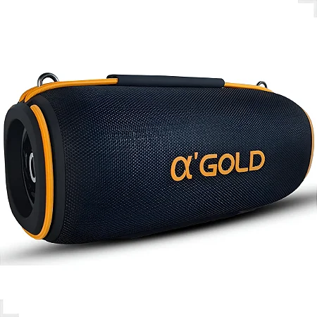 CAIXA DE SOM AGOLD PRO ALTA QUALIDADE 120W IPX6 PROVA DAGUA SM-35