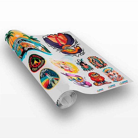 Filme DTF Têxtil Premium 57cm e 77cm Flexível