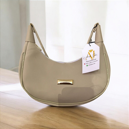 Bolsa de Mão Jade Bege | Estilo e Praticidade