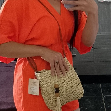 Bolsa de Praia Cancún Feminina Casual