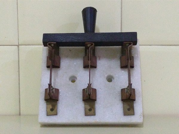Chave Faca Antiga Interruptor Anos 60