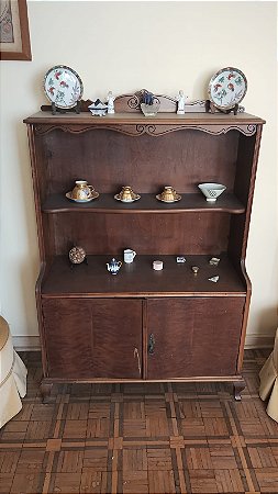 Armário Estante Antigo Discos Anos 50