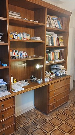 Estante Grande Fixa em L