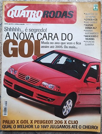 Revista Quatro Rodas – Lançamento Gol 2002