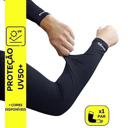 Manguito SEM Furo para Dedo e Proteção UV