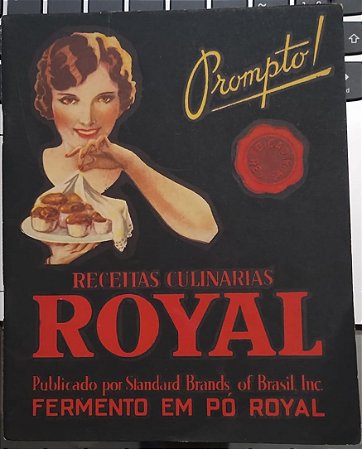 Livro de Receitas Royal Anos 40