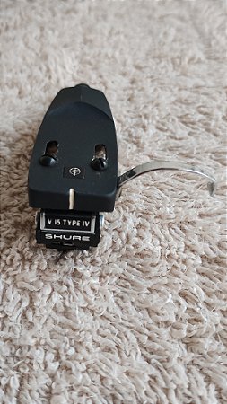 Headshell Completo Cápsula e Agulha Shure V15 Type IV