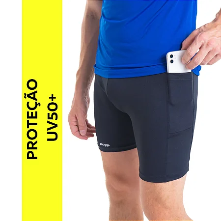 Bermuda Unissex 2ª Pele COM Bolso