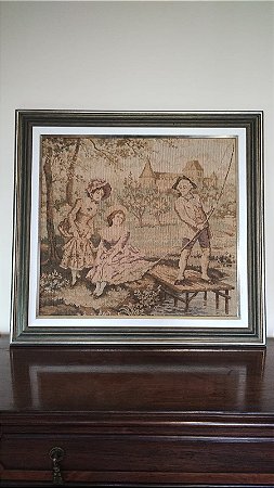 Quadro Tapeçaria Gobelin Clássico