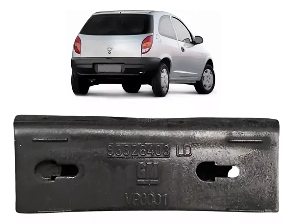 Guia Retentor Cobertura Pára-choque Tras LD GM Celta 93326403