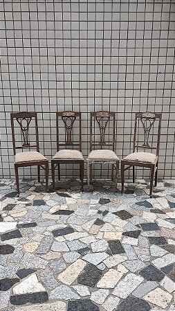Conjunto 4 Cadeiras de Jantar 1950