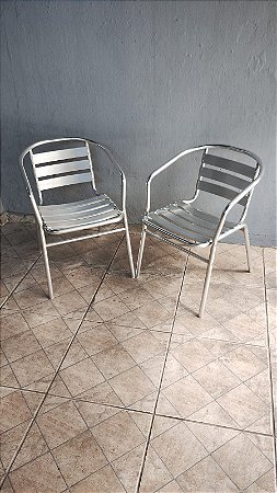 Cadeiras Poltronas de Alumínio Para Área Externa