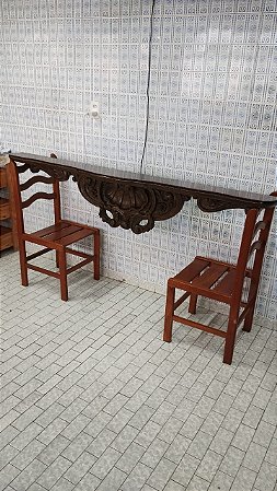 Aparador Console em Madeira para Parede