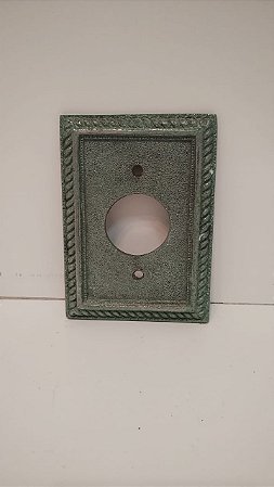 Espelho de Tomada em Bronze Cinza