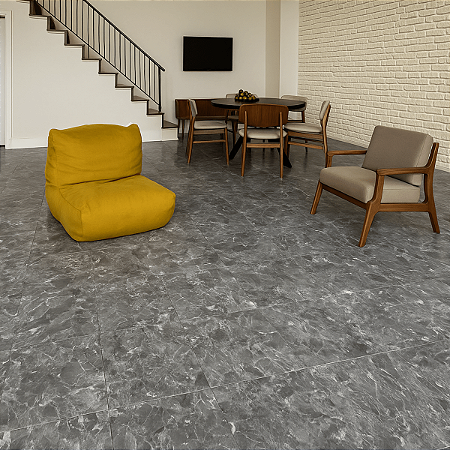 Piso Vinilico Auto-colante Chão Caixa 5m² - Marmo Grey