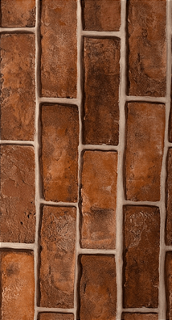 Kit 10 Placas Adesiva Auto Colante Parede 30x60cm - Tijolo