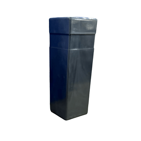 Canto Externo 10cm para Rodapé Real Pvc - Cinza