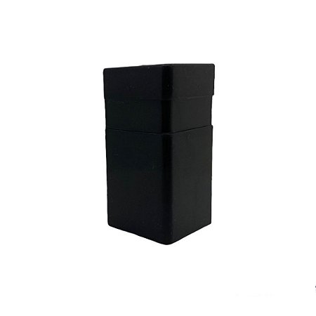 Canto Externo 7cm para Rodapé Real Pvc - Preto