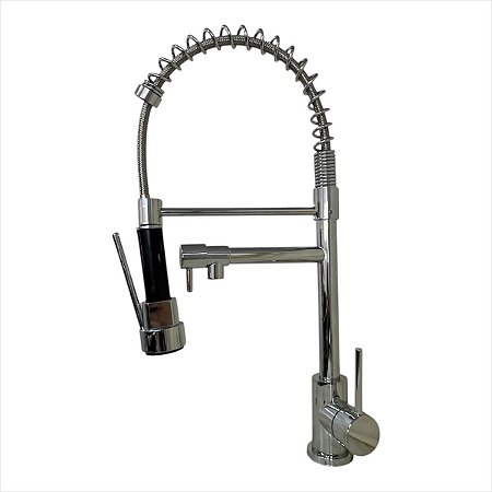 Torneira Gourmet Cozinha 50cm Monoc Flex Bancada - Cromada