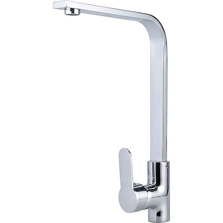 Torneira Monocomando Cozinha Alta Aço F1053 - Cromado