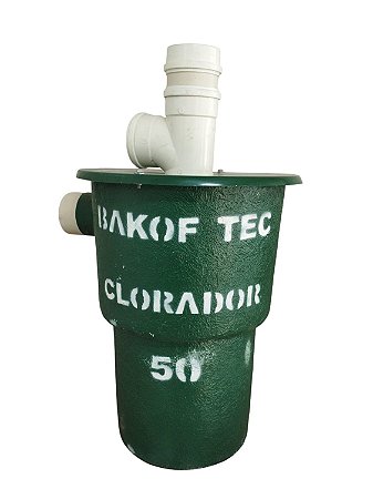 Caixa Cloradora 50 Litros em Fibra Bakof Tec