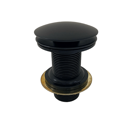 Valvula Click Ralo de Pia Lavatório 7/8 Liga - Preta