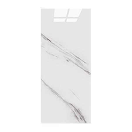 Kit 10 Placas Adesiva Auto Colante Parede 30x60 - Branco Mármore