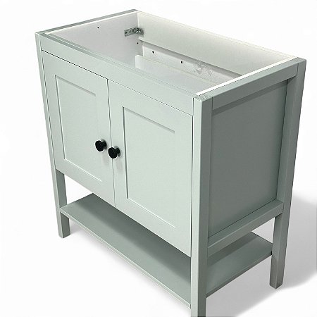 Gabinete Banheiro Hudson 2 Portas 80cm Mazzu Sem Pia - Aqcua