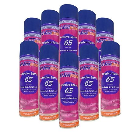 Cola Spray Temporária Para Costura Patchwork e Fim De Enfesto Cx.12 unidades