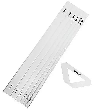 Kit Régua Cartonagem Encadernação