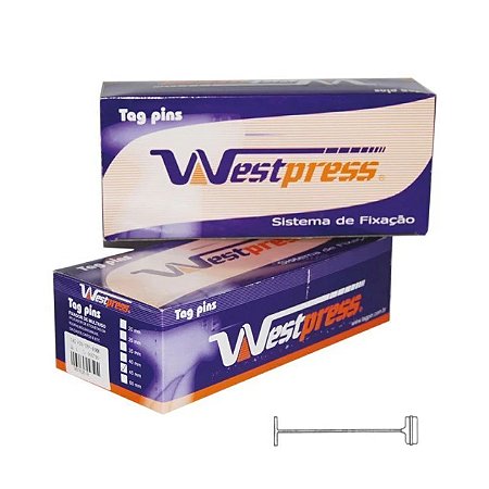 Pino para fixação de Tag Pin Retangular