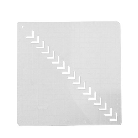 Régua Patchwork Caixinha de Leite 20cm